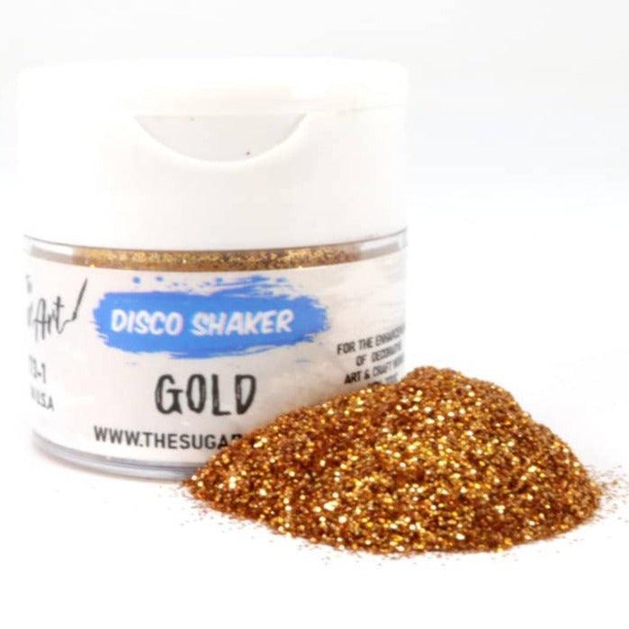Gold Glitter "Disco Shakers" - ViaCheff.com