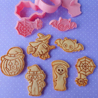 Thumbnail for Spooky Halloween Cookie Cutters - Set of 6 - ViaCheff.com
