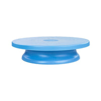 Thumbnail for Light Blue Plastic Cake Turntable  - 29cm (11.5 Inches) - ViaCheff.com
