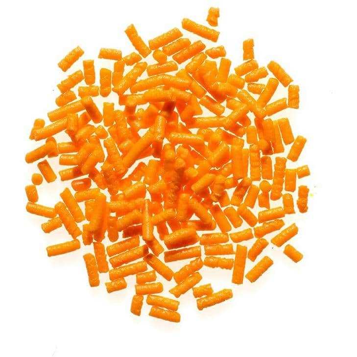 Orange Sprinkles(Jimmies) 1.6 Lb Jar (725g) - ViaCheff.com