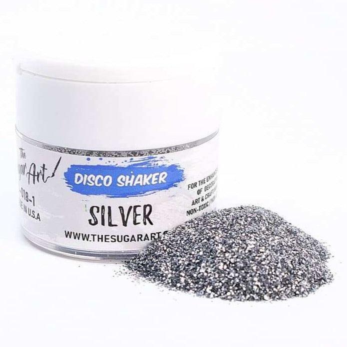 Silver Glitter "Disco Shakers" - ViaCheff.com
