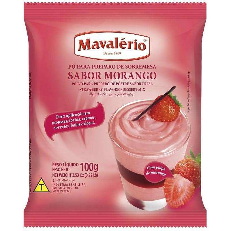 Strawberry Flavored Dessert Mix 100g (3.5oz) - ViaCheff.com