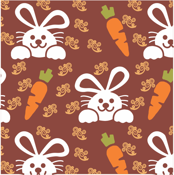 Easter Pattern 1 Transfer Sheet For Chocolate 290 x 390 (mm) - ViaCheff.com